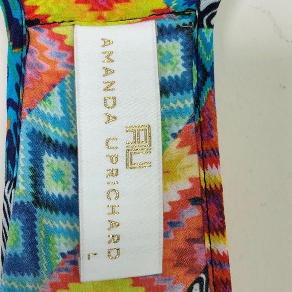 AMANDA Uprichard Graphic print silk dress - Picture 9 of 12